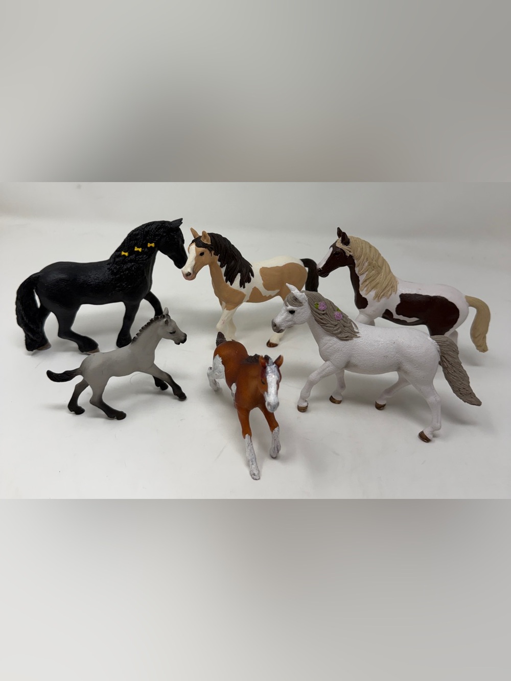 Lot Of 6 Schleich Horses